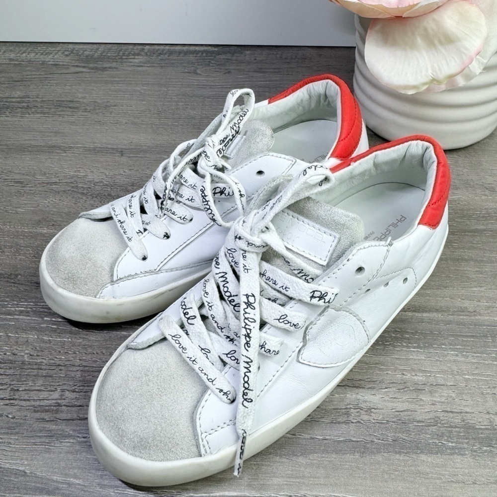 Philippe Model Junior Sneakers Kids size 31/US1 EUC - Picture 3 of 9